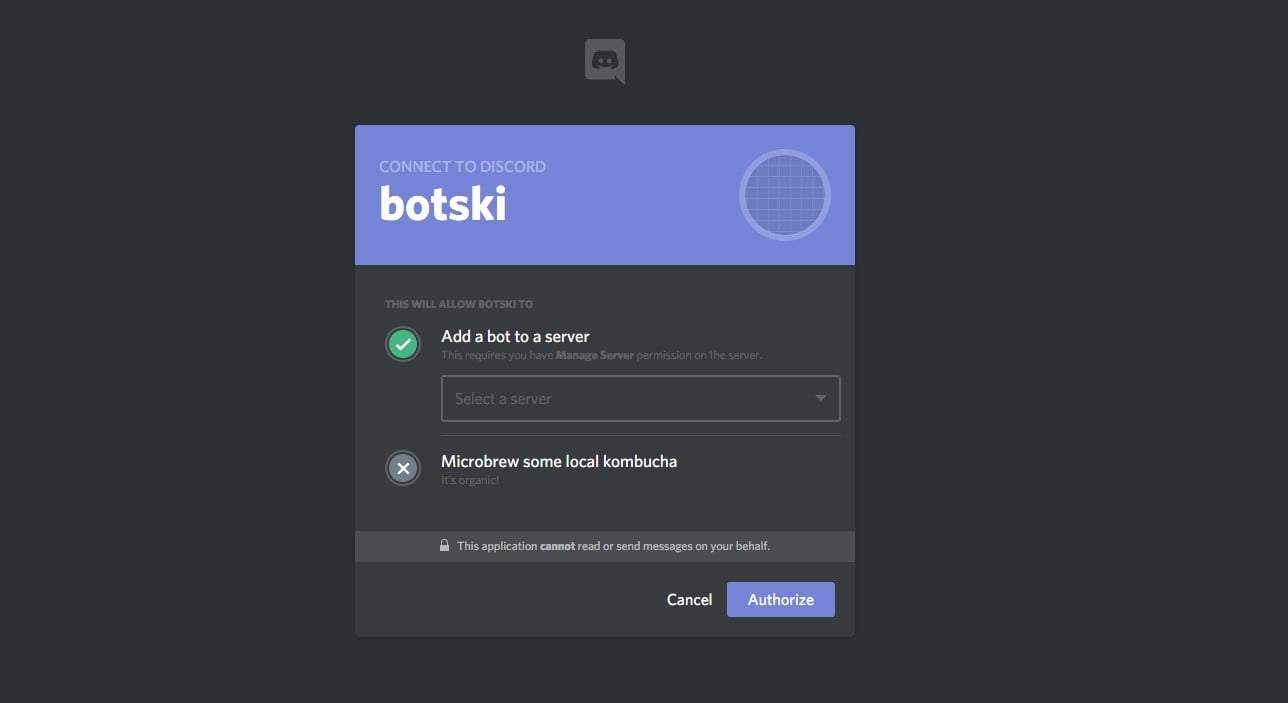 Discord bot maker for android